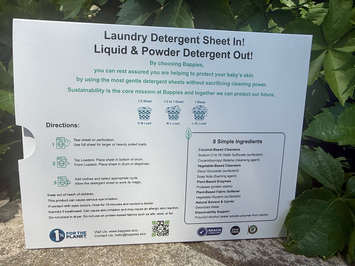 Laundry Detergent Sheets